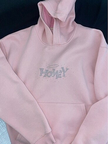 Pembe trendiz sweat