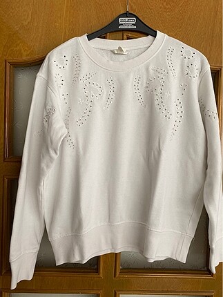 Beyaz Sweatshirt