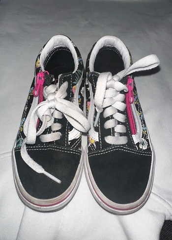 Renkli Bağcıklı ve Fermuarlı Kadın Spor Ayakkabı - Görsel 4