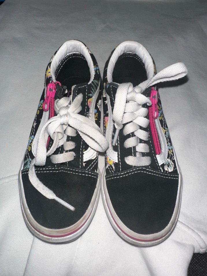 Renkli Bağcıklı ve Fermuarlı Kadın Spor Ayakkabı - Görsel 4