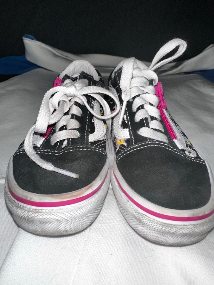 Renkli Bağcıklı ve Fermuarlı Kadın Spor Ayakkabı - Görsel 3