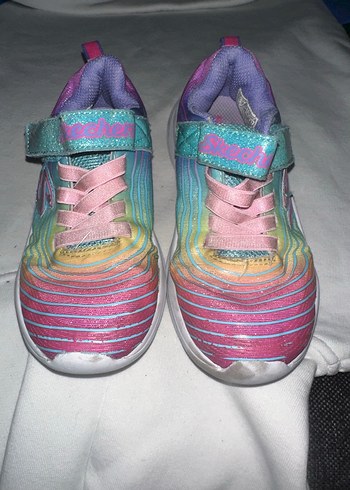 Kız Çocuk Renkli Bağcıksız Spor Ayakkabı - Görsel 2