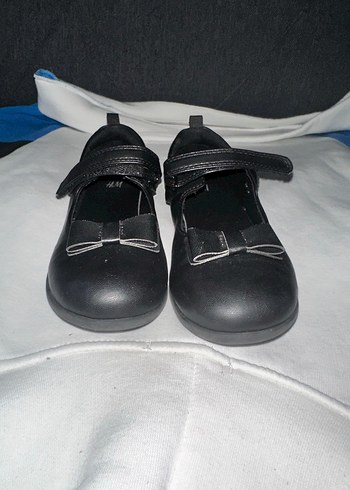 Kız Çocuk Siyah Tokalı Babet - Görsel 2