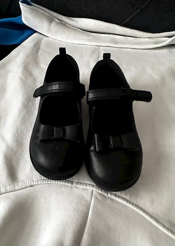 Kız Çocuk Siyah Tokalı Babet - Görsel 4