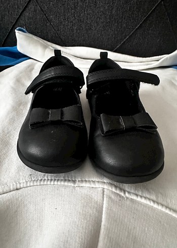 Kız Çocuk Siyah Tokalı Babet - Görsel 3