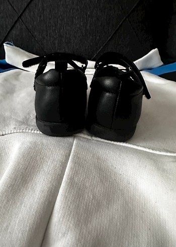 Kız Çocuk Siyah Tokalı Babet - Görsel 6