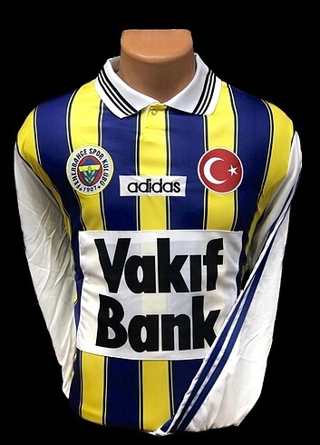 NOSTALJİ FENERBAHÇE UZUN KOLLU OKOCHA FORMASI 