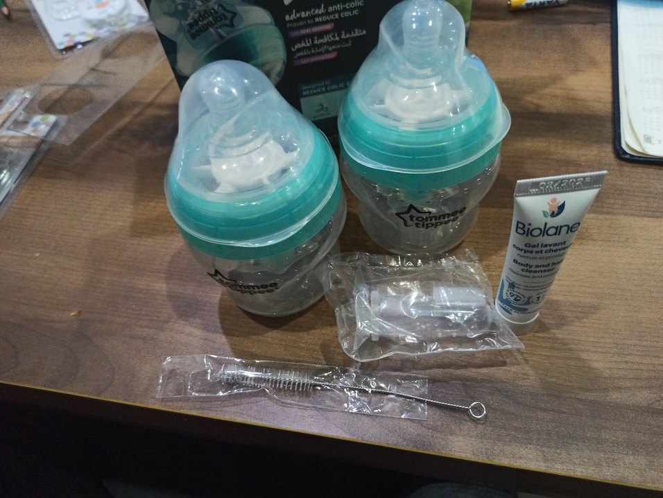 Tommy Tippee Bebek biberon seti - Görsel 3