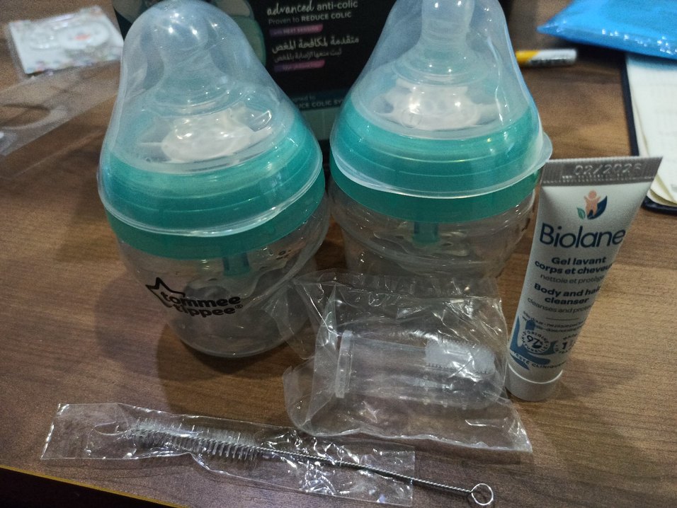 Tommy Tippee Bebek biberon seti - Görsel 2