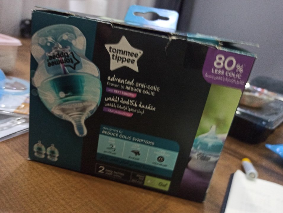 Tommy Tippee Bebek biberon seti - Görsel 5