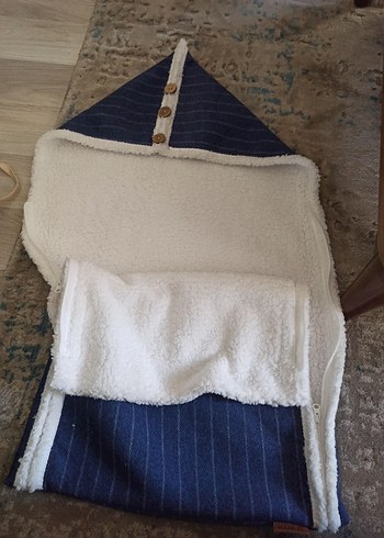 Hamur Bebek Dış Kundak Battaniyesi Uyku Tulumu - Görsel 2