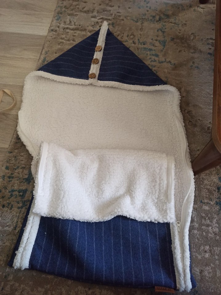 Hamur Bebek Dış Kundak Battaniyesi Uyku Tulumu - Görsel 2