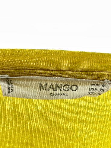 s Beden sarı Renk Mango T-shirt %70 İndirimli.