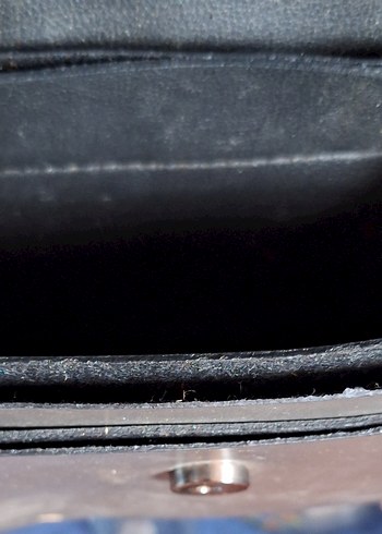 Gri Deri Tokalı Kadın Çanta - Görsel 2