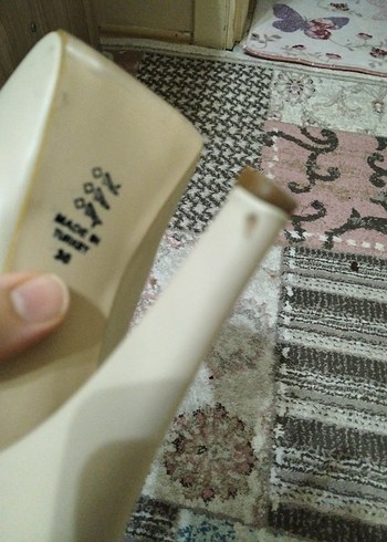 Bej Platform Topuklu - Görsel 4