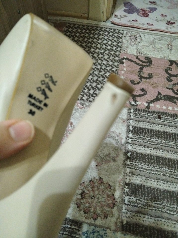 Bej Platform Topuklu - Görsel 4