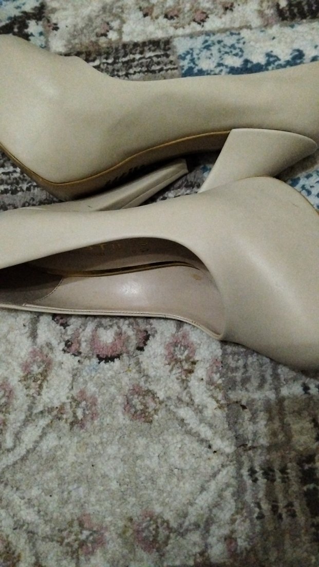 Bej Platform Topuklu - Görsel 5