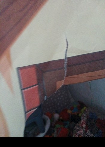 oyun çadırı kapısında yırtık vardır - Görsel 3