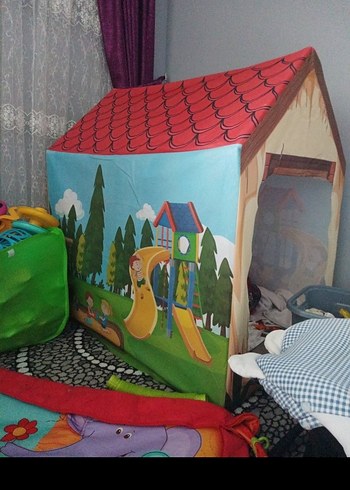 oyun çadırı kapısında yırtık vardır - Görsel 2