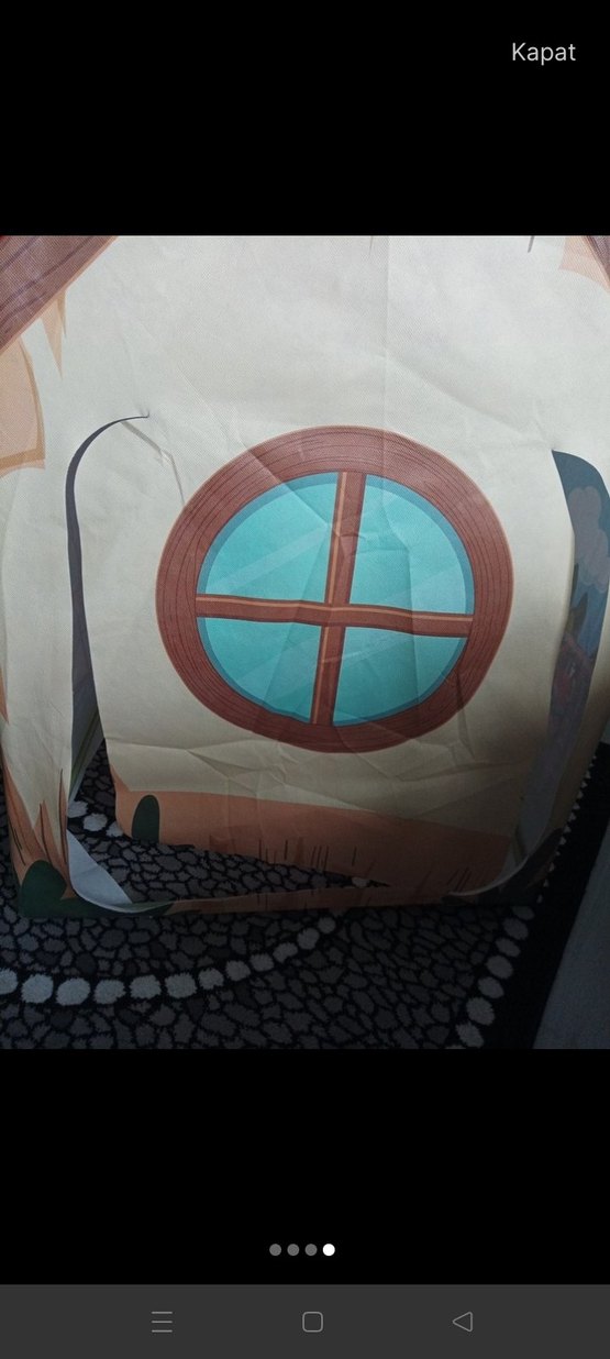 oyun çadırı kapısında yırtık vardır - Görsel 4