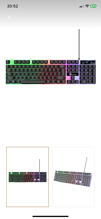 Gamer Klavye - Görsel 2