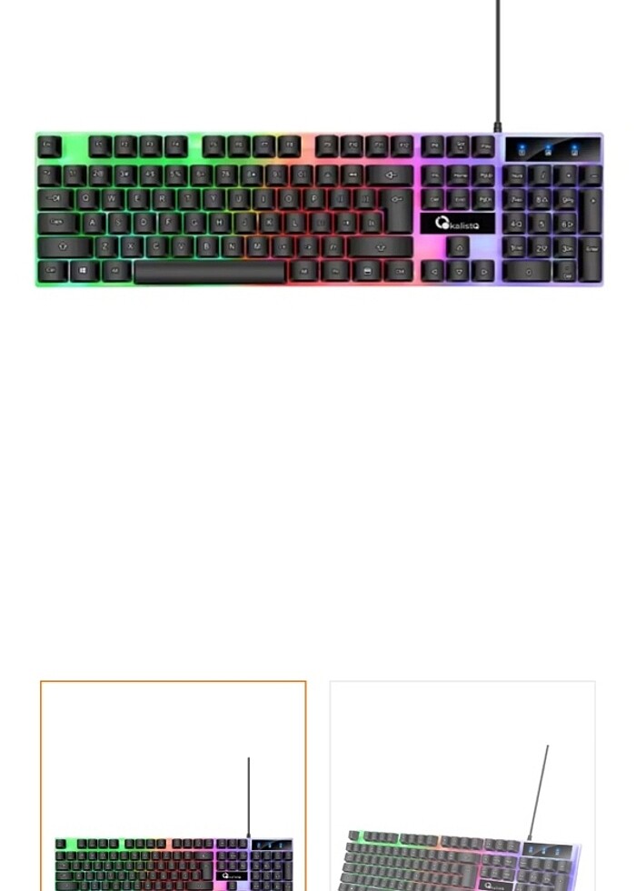 Gamer Klavye - Görsel 2