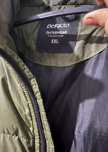 Yeşil Erkek Fermuarlı Midi Mont - Görsel 6