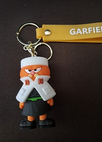 Garfield Samuray özel figür anahtarlık 