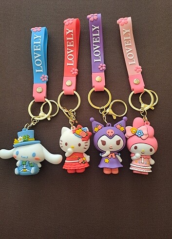 Hello Kitty Hello kitty ve arkadaşları anahtarlık