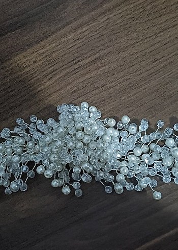 Boncuklu gelin Saç Aksesuarı