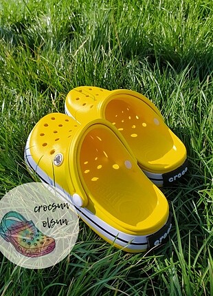 Sarı kadın crocs