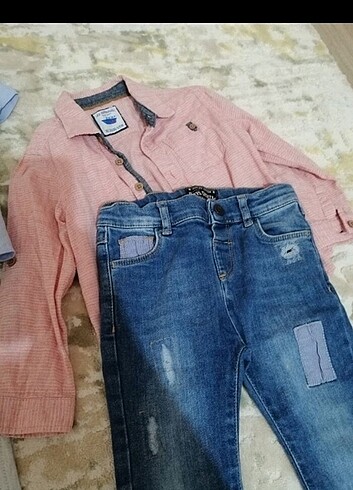 24-36 Ay Beden Gömlek Jean takım