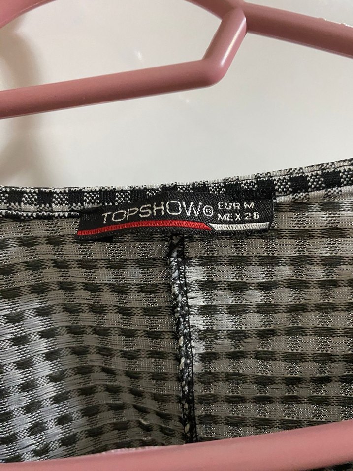 Ekoseli bluz - Görsel 2