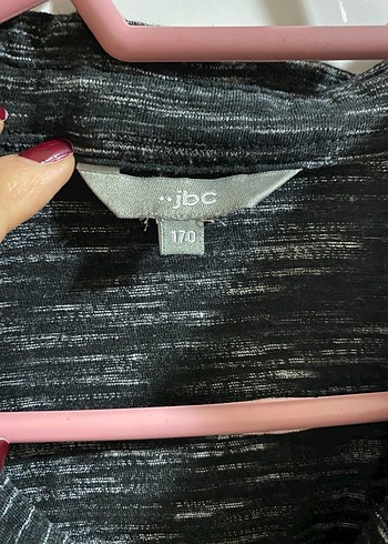 Erkek Gri V Yaka Kısa Kollu Polo Tişört - Görsel 2