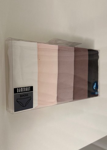 Kadın Çok Renkli Bikinili 5'li İç Çamaşırı Seti - Görsel 2