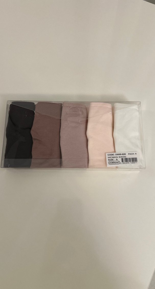 Kadın Çok Renkli Bikinili 5'li İç Çamaşırı Seti - Görsel 3