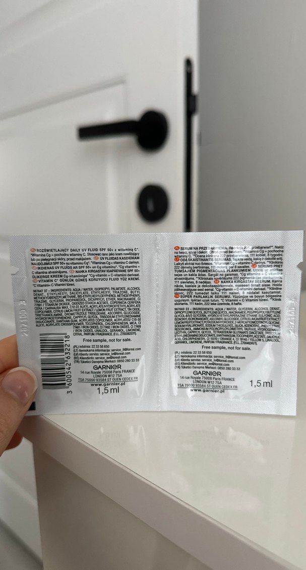 Garnier Vitamin C+ Aydınlatıcı Serum ve Gündüz Kremi - Görsel 2