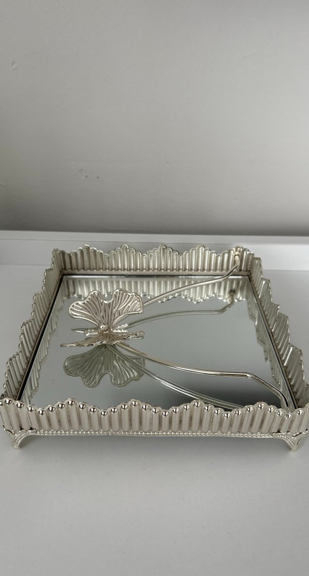 Parlak Altın Renkli Çatal Kaşık Tutucu - Görsel 2