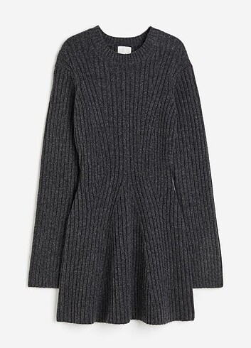 H&M Xs Örgülü Elbise 