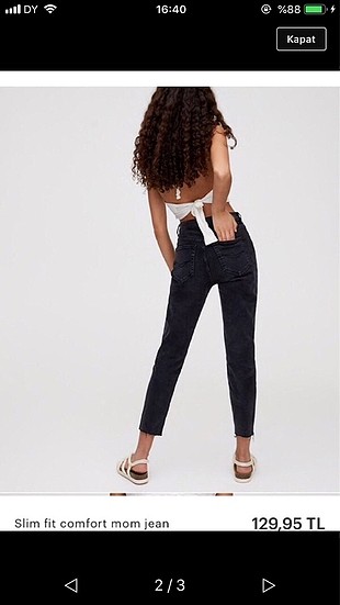 Pull and Bear Mom fit jean