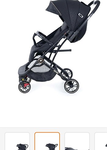 Sunny Baby Siyah Bebek Arabası Katlanabilir Model