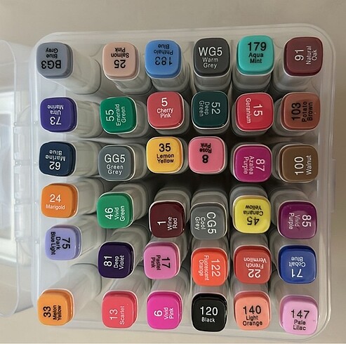 36 Adet Marker Seti