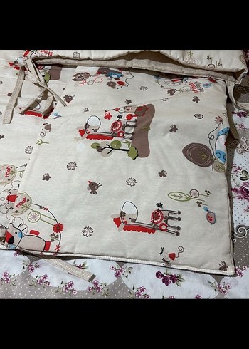 Çocuklar için İşlemeli Kahverengi Uyku Seti - Görsel 2