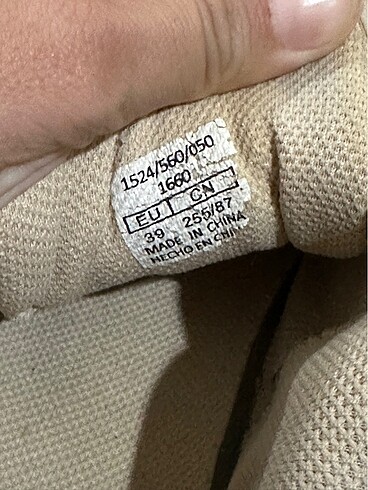 39 Beden ten rengi Renk Bershka Spor Ayakkabı