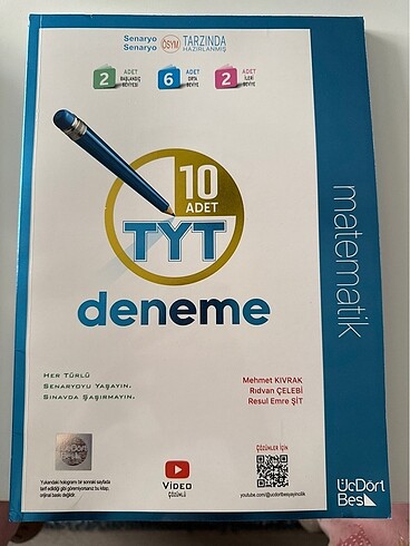 345 TYT MATEMATİK 10lu Deneme