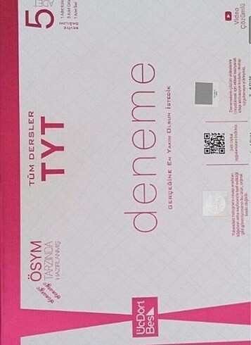 345 TYT 5li GENEL DENEME SETİ