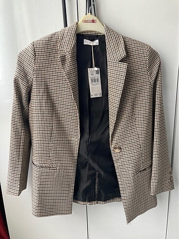 xs Beden camel Renk Mango blazer