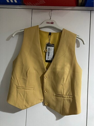 xs Beden Trendyolmilla sarı yelek