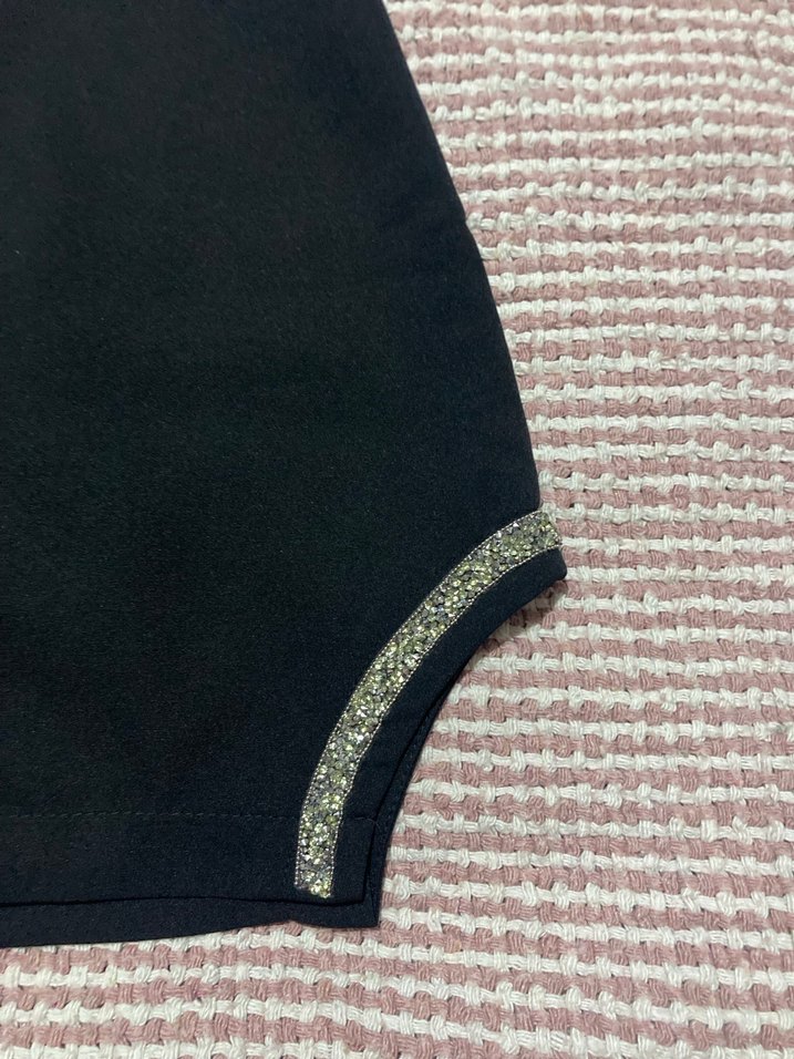 Sade Siyah Mini eyyo  Etek - Görsel 3