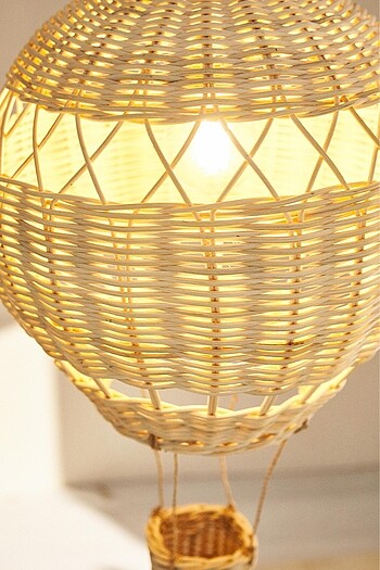 Zara Home Zara Model Balonlu Rattan Tavan Lambası